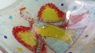 preview picture of video 'Angel in Fused Glass - drop-in workshop at The Devon Guild of Craftsmen'