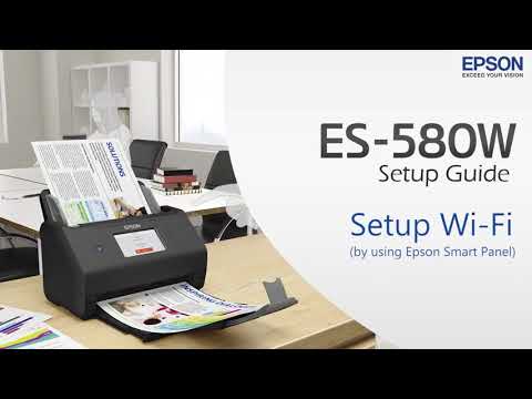 Setup Wi-Fi by using Epson Smart Panel