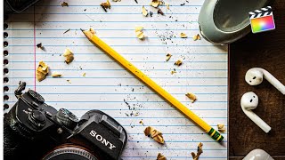 SIMPLE Animated Handwriting EFFECT (FINAL CUT PRO X)