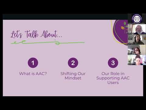 KARES Family Education Series: Communication & AAC