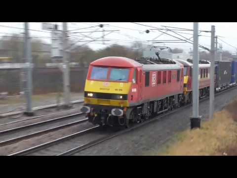 90019/90035 4m25 Mossend - Daventry modal, 6th January 2017