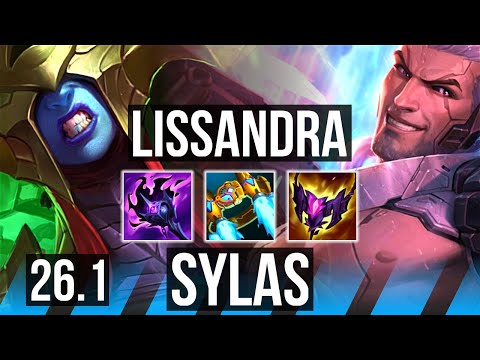 LISSANDRA vs SYLAS (MID) | KR Master | 26.1