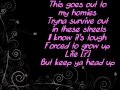 Auburn Don't give up w' Lyrics 