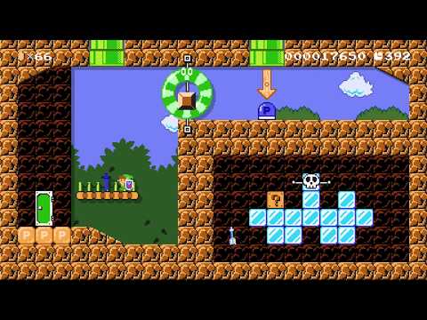 Link's Adventure - Forest Shrine by Reus - Super Mario Maker 2 - No Commentary 1bz