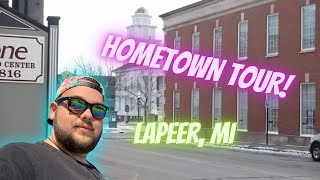 Hometown Tour !!! Lapeer, Michigan tour and Running some Errands!￼