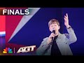 Chris Turner Risks It All With Lightning Fast Freestyle Rap Finals AGT 2025