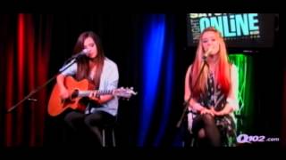 Megan and Liz Performs 'Are You Happy Now' @ Q102