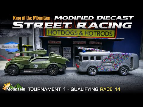 Diecast Street Racing | Rally Cat vs. Fire Eater | Modified Cars