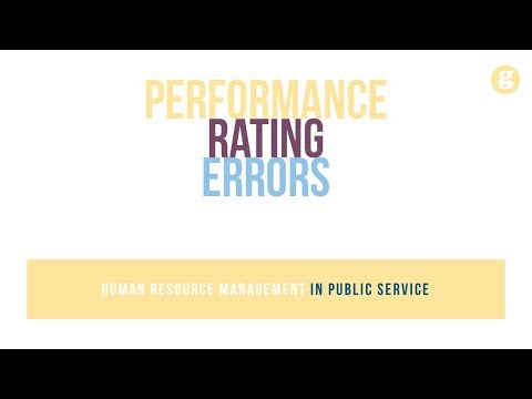 Human Resource Management in Public Service