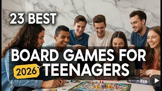 23 Best Board Games for Teenagers (2026) 🎲 Fun Party, Family & Game Night Picks