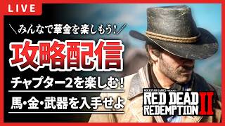 【RDR2】雪山を駆け抜けた男がチャプター2を全力で楽しむ！【レッドデッドリデンプション2】