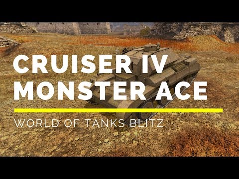 Cruiser IV |1900 Monster Damage Ace | World Of Tanks Blitz