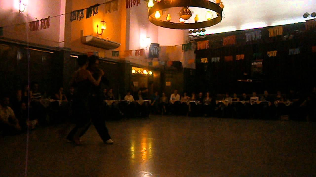 Moira Castellano y Gaston Torelli en El Motivo Tango, 5/8/13
