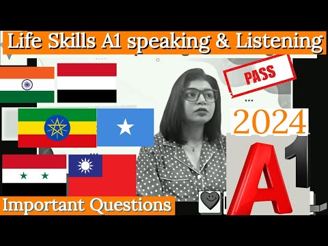 Life Skills A1 IELTS UKVI Spouse Visa Test||Speaking & Listening|| Recent Questions  Phase 1A 2024