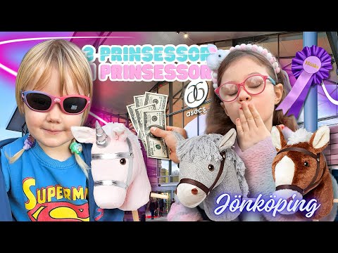 Besöker A6 (acecs) i Jönköping DEL 4🦄💸💍 - 3prinsessor VLOGG💖