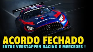 VERSTAPPEN RACING FECHA ACORDO COM MERCEDES AMG  