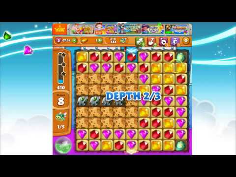 Diamond Digger Saga Level 481