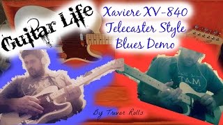 Video thumbnail for Xaviere XV-840 Telecaster Style Blues Demo Through A Fender Champion 100 2x12 Amp by Life With Trevor