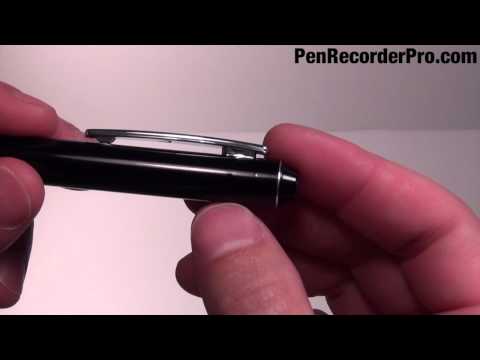 36hr Slim Pen Voice Recorder SL100 (formerly MQ77N) - Voice Activated Recorder