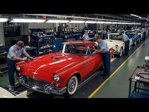 Thumbnail for Inside the Ford Thunderbird Factory: How Ford Built the Personal Luxury Car That Outsold Corvette by Personal luxury car