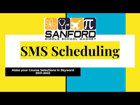 Sms Skyward Scheduling