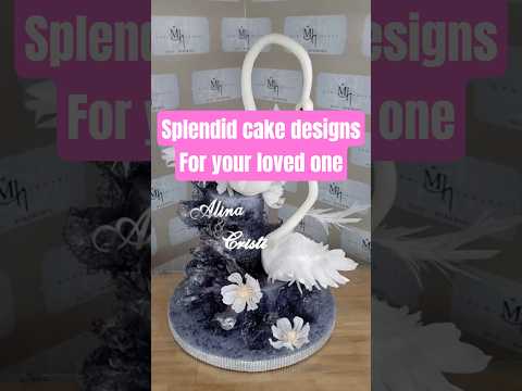 swan cake design ideas #like #birthdaycake #theme #cake @Shumailakashif-n7x