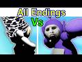 FNF Nocturnal Protocol Myths Of Tubbyland All Endings Friday Night Funkin Fan Mod Slendytubbies