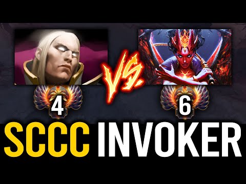 How To OWN Queen Of Pain At Mid | Epic Rank 4 Sccc Invoker vs Rank 6 QoP Mid | Dota 2 Invoker