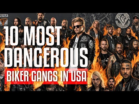 Top 10 Most Dangerous Biker Gangs In USA - Outlaw Motorcycle Clubs