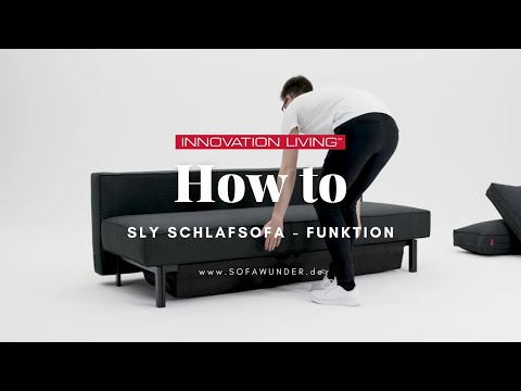 HOW TO: Schlafsofa SLY von Innovation® - Bettfunktion erklärt! | Sofawunder.de