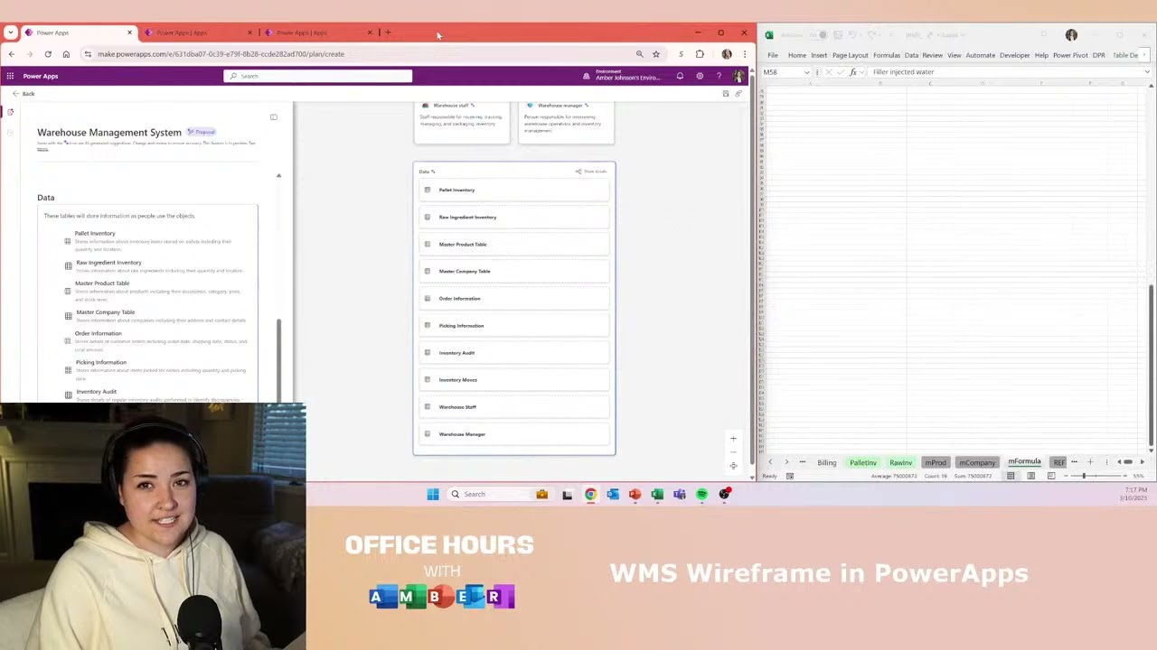 3x2 - Creating Basic WMS with PowerApps