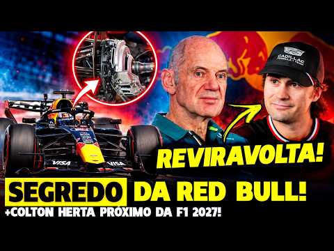 RED BULL TENTA ESCONDER NOVIDADE EM SEU CARRO, HERTA PERTO DA F1 2027 E NEWEY ABRE O JOGO |FÓRMULA 1