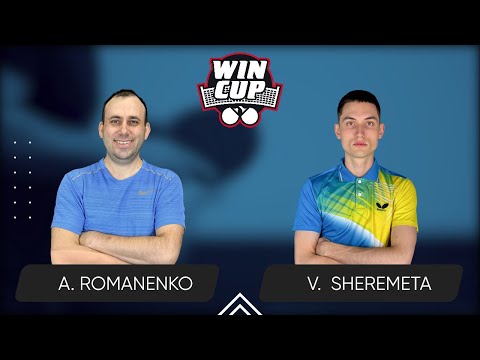 12:45 Andrii Romanenko - Vladyslav-Ivan Sheremeta 16.10.2024 WINCUP Professional. TABLE 2