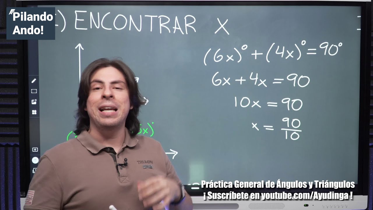 #Geometría | Práctica General de Ángulos y Triángulos (Problemas Resueltos)