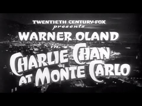 13   Charlie Chan At Monte Carlo 1938 Very Good