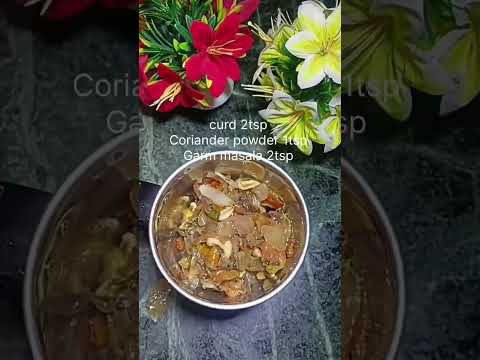 Butter chicken with Nan #food #like #subscribe