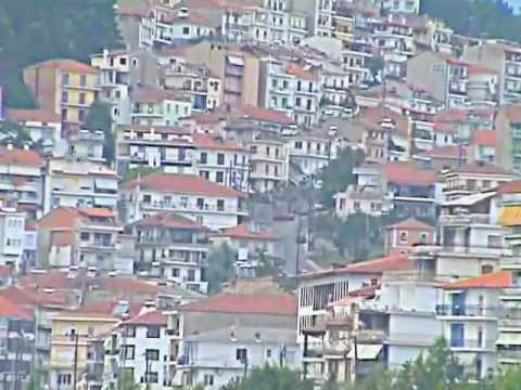 Kastoria, Greece. Beautiful town on the 