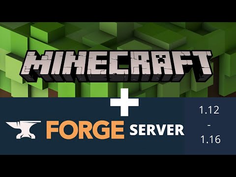 How to Install and Setup a Modded Minecraft Server with Forge for 1.12 1.16 and 1.17!
