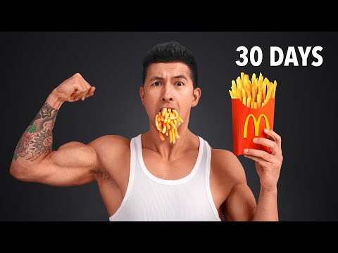 Eating Nothing But McDonalds For 30 Days (Fat Loss Experiment)