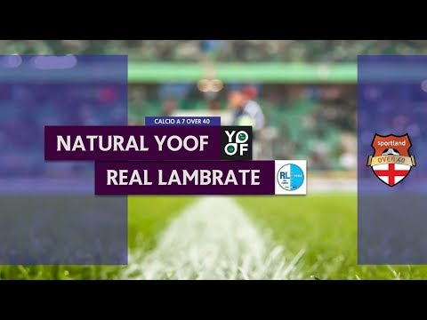 NATURAL YOOF vs REAL LAMBRATE 1985 - Campionato C7 Over 40