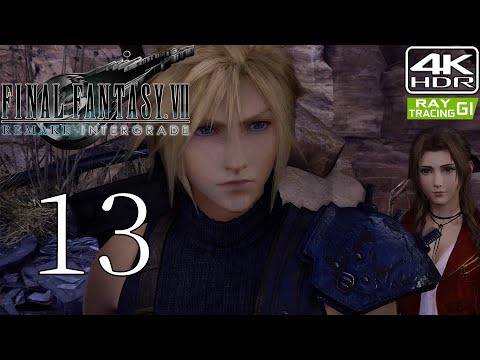 Final Fantasy VII Remake [4K HDR] Modded Walkthrough Part 13 | Sector 5 Slums