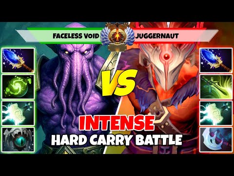 FACELESS VOID (Carry) vs JUGGERNAUT (Carry) - Epic Battle Of Immortal Rank Dota 2 Players - Z Dota 2