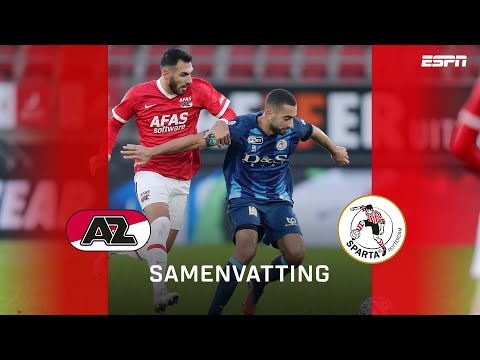 AZ Alkmaar Zaanstreek 3-1 Sparta Rotterdam 