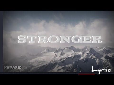 The Fat Rat ,slaydit & anjulie °~Stronger (Lyric by ProAxiz)