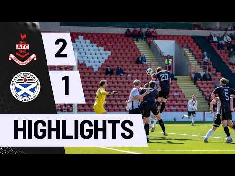 FC Airdrieonians Airdrie 2-1 Ayr United Football and Athletic Club