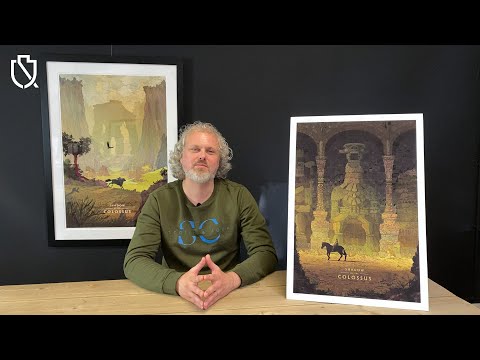 Video Game Art Print Talk: SHADOW OF THE COLOSSUS, Entering the Forbidden Lands
