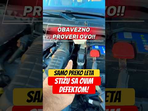 TURA AUTOMOBILA koja stiže samo preko leta! OZBILJAN DEFEKT!