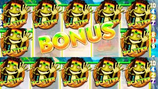BIG WIN on Reggae Frog 2025! 🐸🎶 HUGE Payouts & Free Spins! 💰