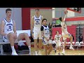 7-FOOT-6 TEENAGER IS STILL GROWNG!! 16 Year Old Olivier Rioux Highlights from Adidas Indy!