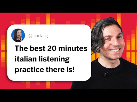 20 Minutes of Real Life Italian Listening Skills | For ALL Learners